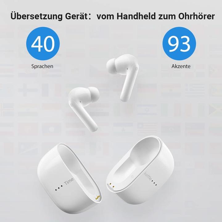 Image du produit Timekettle M3 Echtzeit- Traducteur (ANC, 7.50 h, Sans fil)