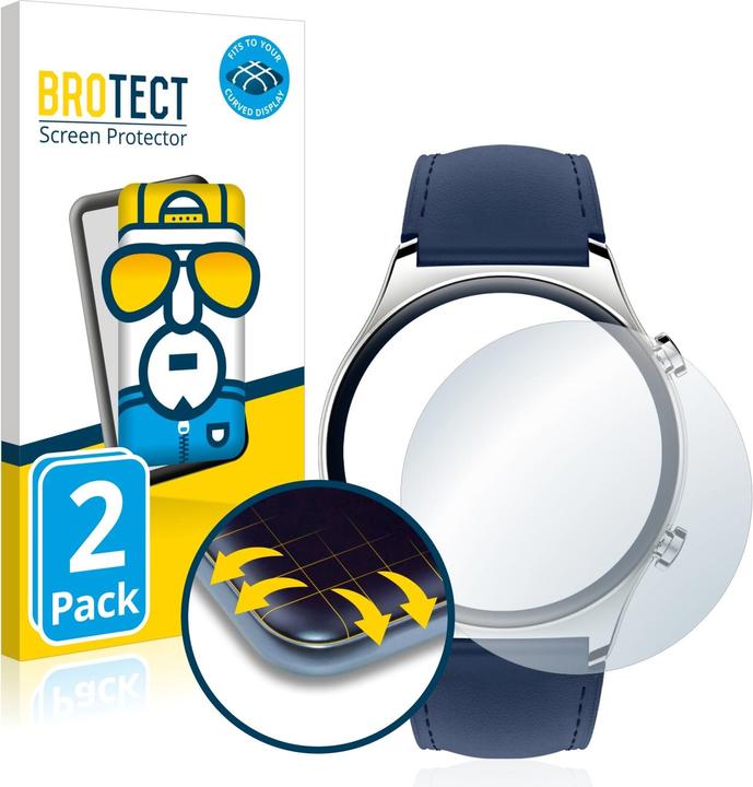 Productafbeelding BROTECT Volledig bedekkende screen protector (Honor Watch GS 3)