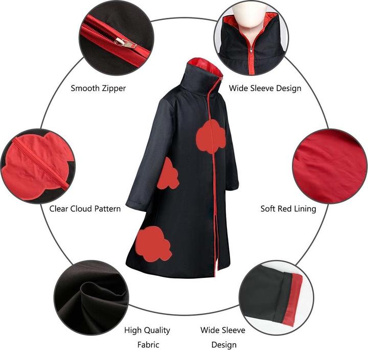 Produktbild Acwoo Akatsuki Cosplay Mantel (M)