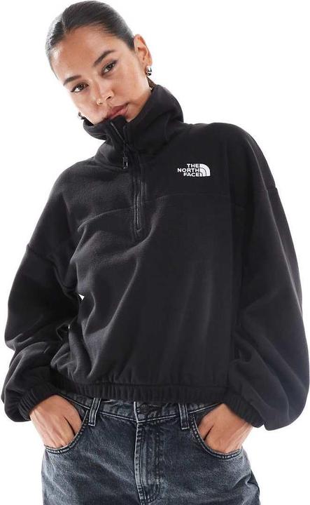 Actual product image North Face Women's 100 Glacier Half Zip Fleece (L)
