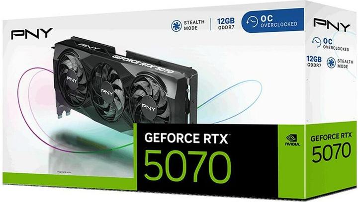 Produktbild PNY GeForce RTX 5070 Overclocked Triple Fan (12 GB)