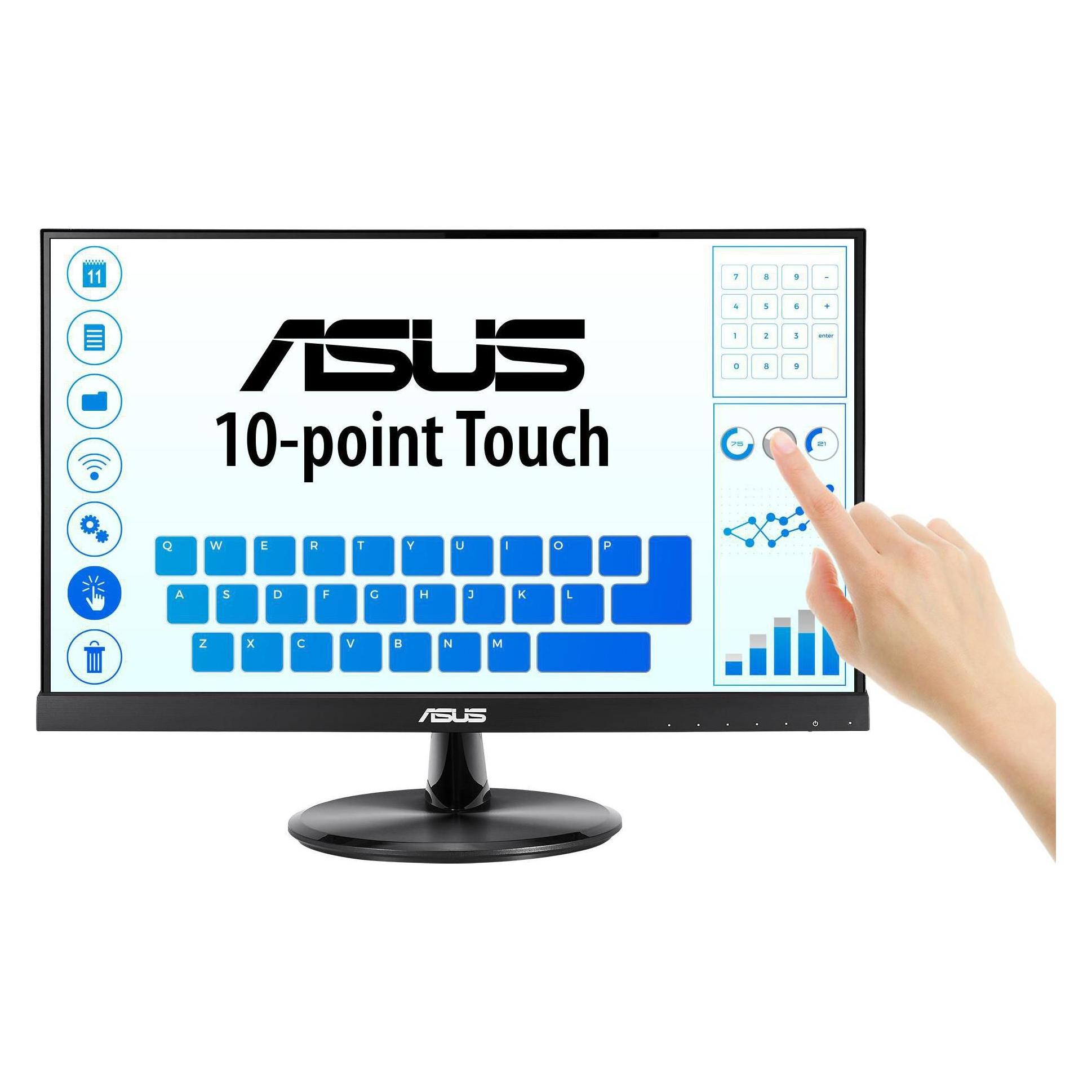 ASUS Touch LCD VT229H 21,5", Touchscreen, IPS, FHD, 1920 x 1080 Pixel, 5 ms, 250 cd (1920 x 1080 Pix