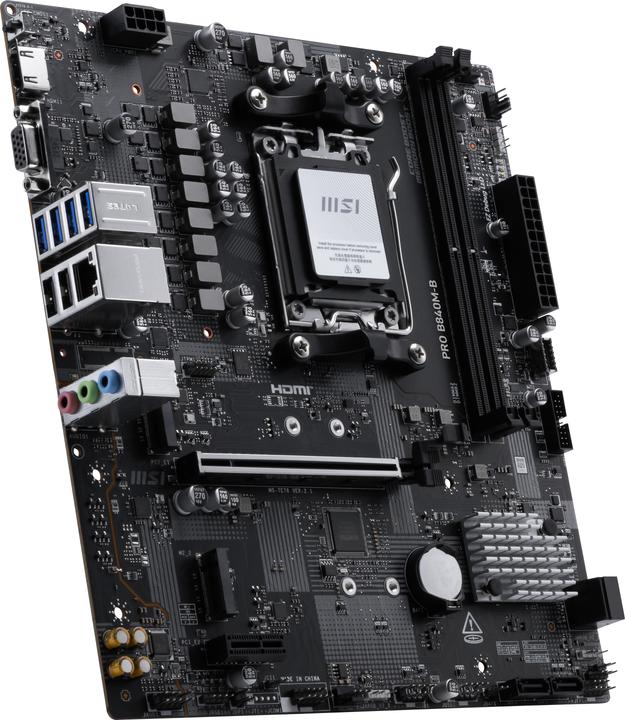 Image du produit MSI PRO B840M-B (AM5, AMD B840, mATX)