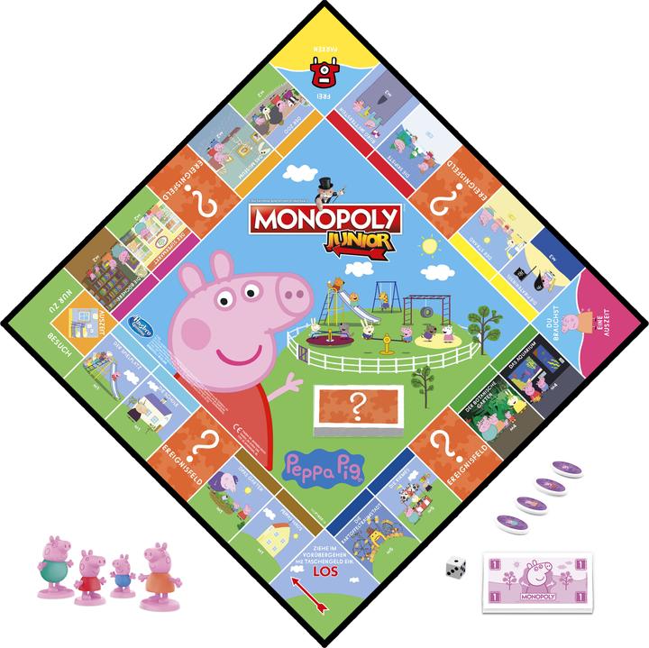 Image du produit Monopoly Junior Peppa Pig (Allemand)
