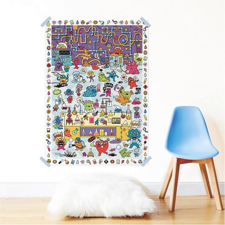 Produktbild Poppik Sticker Kreativ Poster Verrücktes Labor