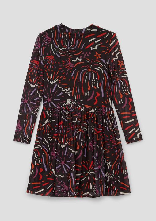 Produktbild s.Oliver Kleid Kurzes Meshkleid (104)