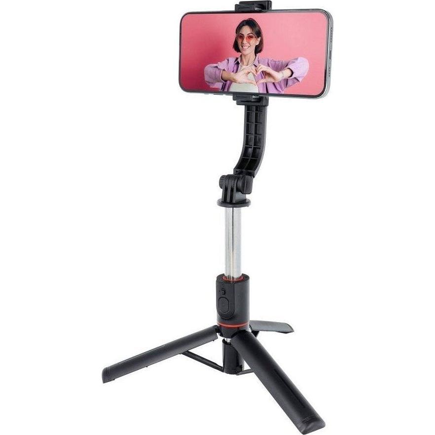 OEM Stylus Selfie Stick mit drahtloser Fernbedienung Stativ SSTR-13 schwarz, Elektronikzubehör + Gehäuse, Schwarz
