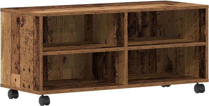 vidaXL Meuble TV Vieux bois 90x35x35 cm Bois composite (35 x 35 x 40.50 cm)