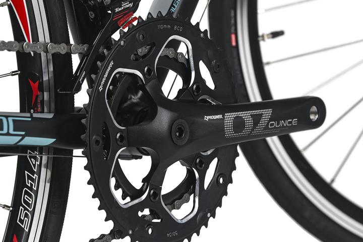 Actual product image Wyld Rennrad 28" Whirlwind 70 Schwarz-Blau 14 Gänge (58 cm)