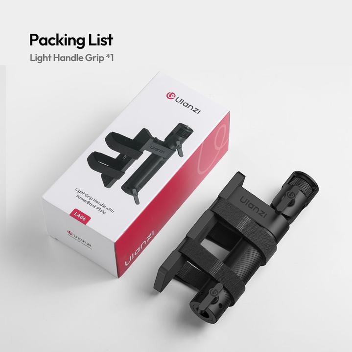 Immagine prodotto Ulanzi LA06 Light Grip Handle with PowerBank Plate