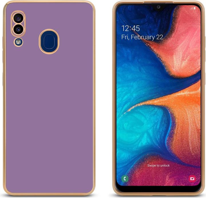 Actual product image Cadorabo Case for Samsung Galaxy A20 / A30 / M10s in TPU with camera protection LM130 Style (Samsung Galaxy A20, Samsung Galaxy M10s, TCL A30)