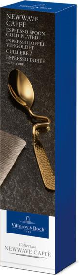 Actual product image Villeroy & Boch Espresso/mocha spoon gold-plated NewWave Caffè - Spoon (1 pcs., Scoops)