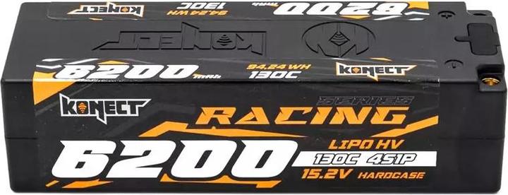 Produktbild Konect RC-Akku LiHV 6200 mAh 15.2 V 130C Racing (15.20 V, 6200 mAh)