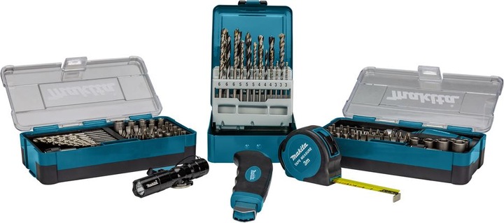 Produktbild Makita Set Bits + Bohrer im MAKPAC Koffer (25mm)
