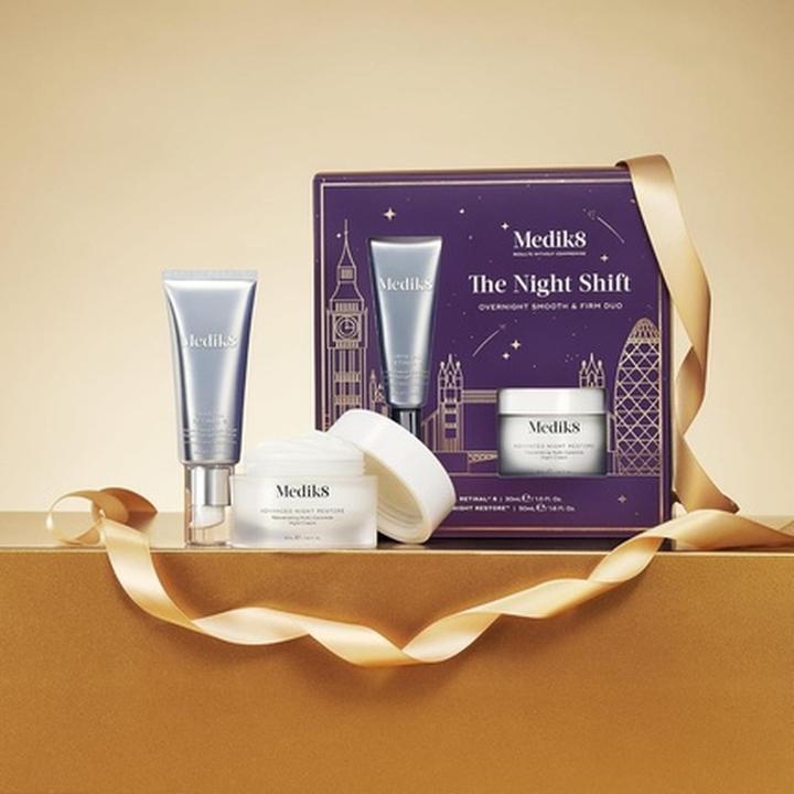 Produktbild Medik8 The Night Shift Crystal Retinal 6 30ml und Advanced Night Restore 50ml (60 ml)