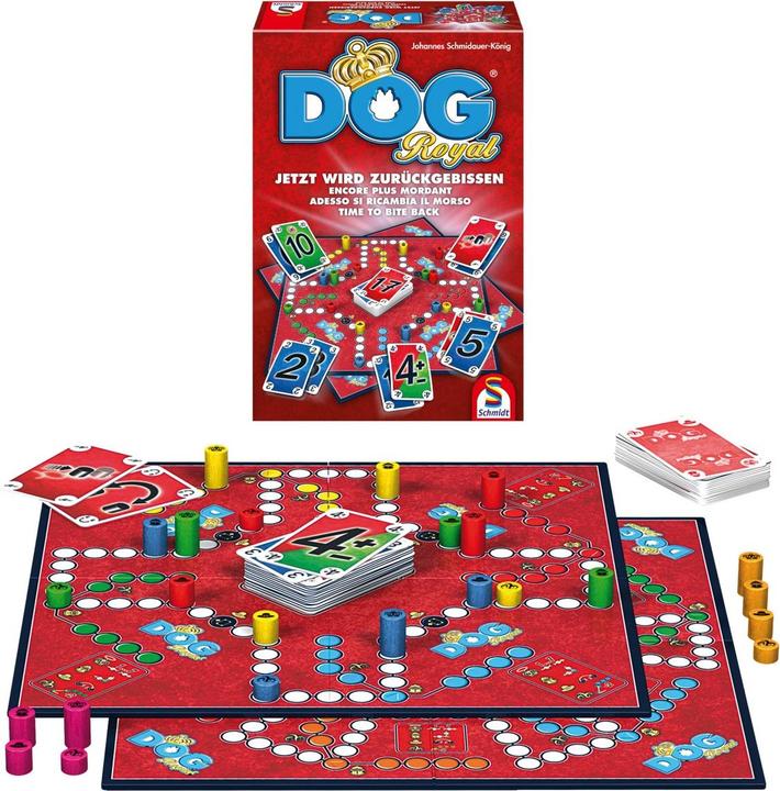 Produktbild Schmidt Spiele DOG Royal (Deutsch, Französisch, Italienisch, 2 - 6 Spieler)