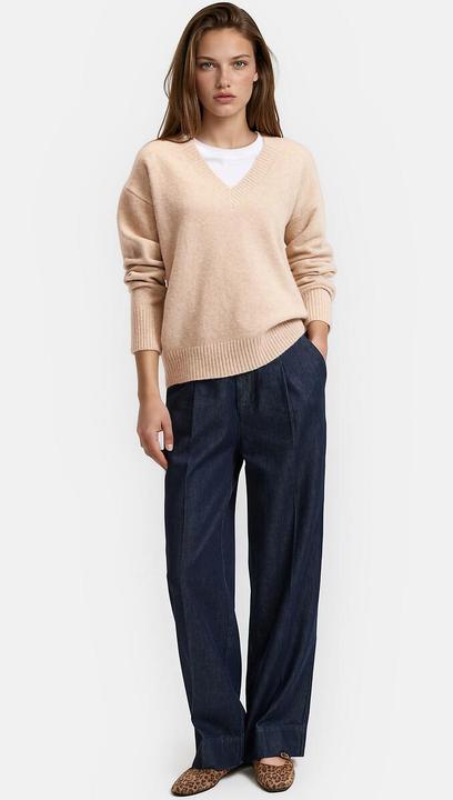 Actual product image La Redoute Collections Top with V-neck (L)