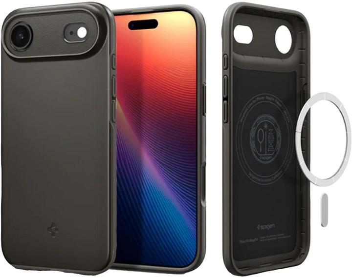 Immagine prodotto Spigen Thin Fit MagSafe Schutzhülle für Apple iPhone Air Gunmetal (Apple iPhone Air)