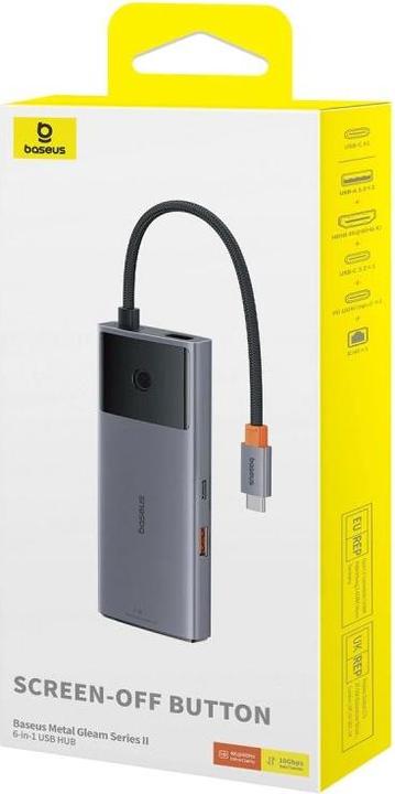 Immagine prodotto Baseus Gleam Series 2 (USB-C, 6 porte)