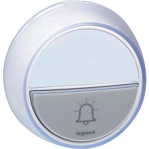 Produktbild Legrand Klingeltaster weiss Komfort Set