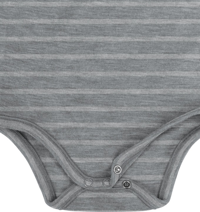 Produktbild Normani 2er Pack Doppelpack Baby-Body Merino Wickelbody Bodysuit Langarm - 9343 (86)