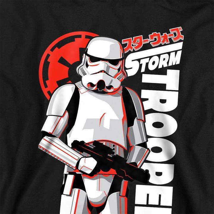 Produktbild Star Wars Manga Kapuzenpullover meliert (128)