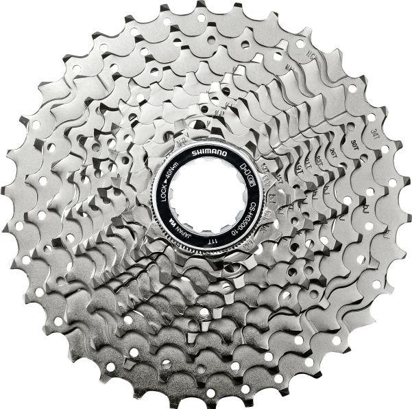 Immagine prodotto Shimano Cassetta TIAGRA CS-HG500 a 10 velocità 11-34 denti 10-pack (10-velocità, 11-34)