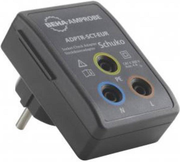Beha Amprobe Amprobe Adapter ADPTR-SCT-EUR Steckdosenprüfadapter ADPTR-SCT-EUR, 4854899 (Adapter)