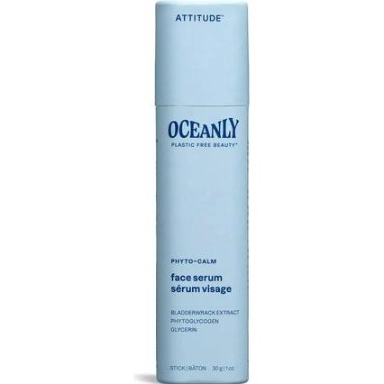 Attitude, Gesichtsserum, Oceanly Face Serum Stick EWG-geprüfte pflanzliche und mineralische Inhaltsstoffe Vegane Hautpfl...