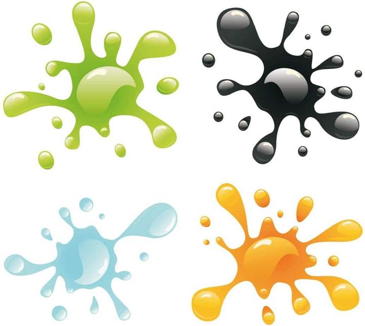 Image du produit Trenddeko Taches de couleur (25 x 25 cm)