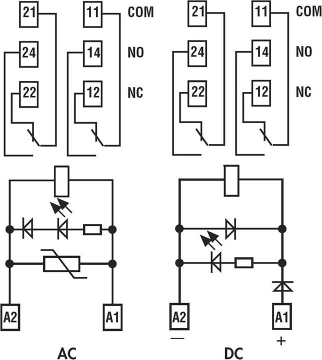 Image du produit Finder Module relais interf 1RT 8A 24Vcc