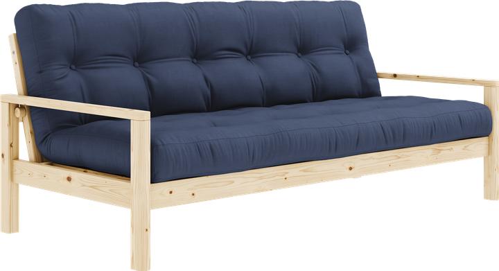 101 Clear Lacquered Pine / 737 Navy