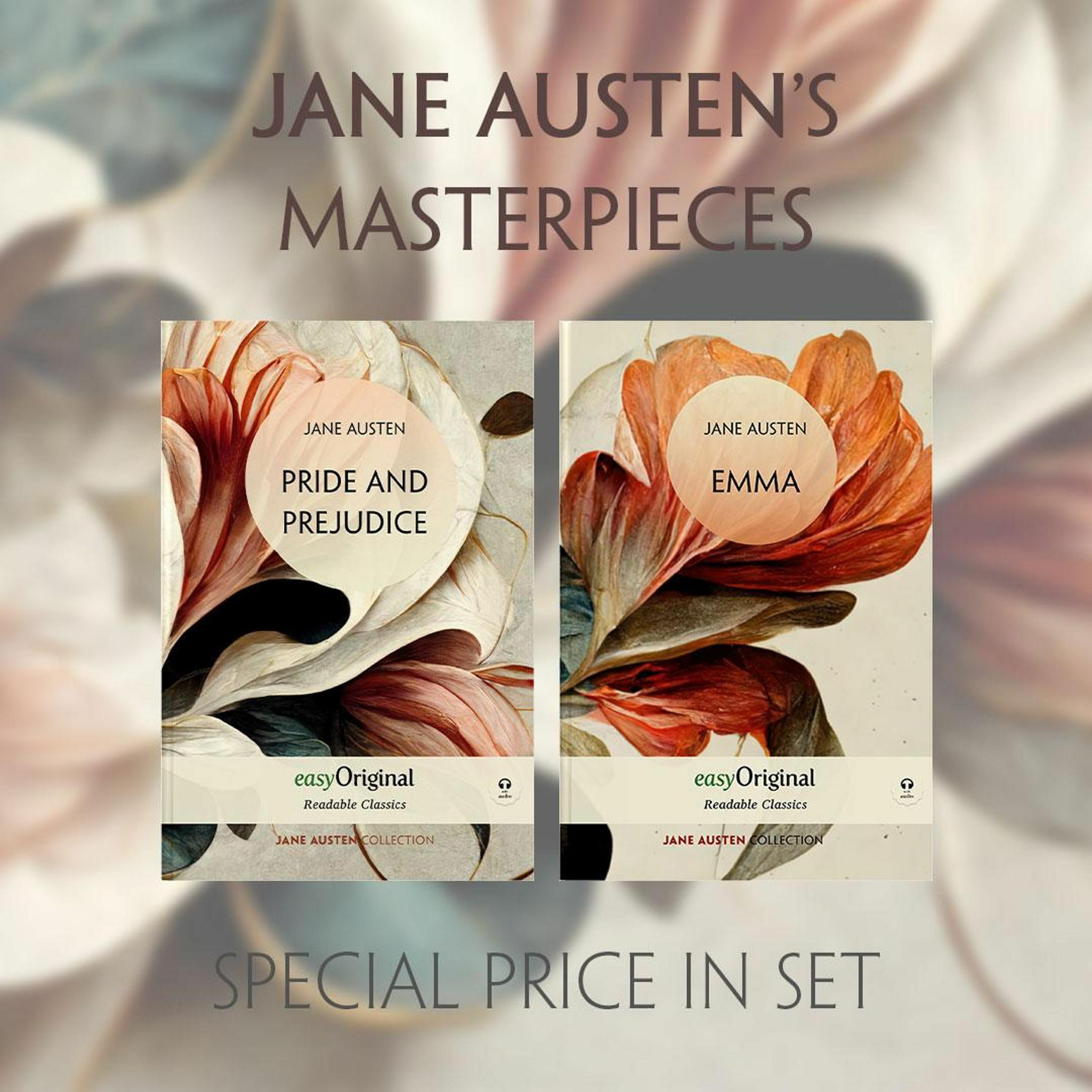 Jane Austen's Masterpieces (with audio-online) - Readable Classics - Unabridged english edition, Belletristik von Jane A...
