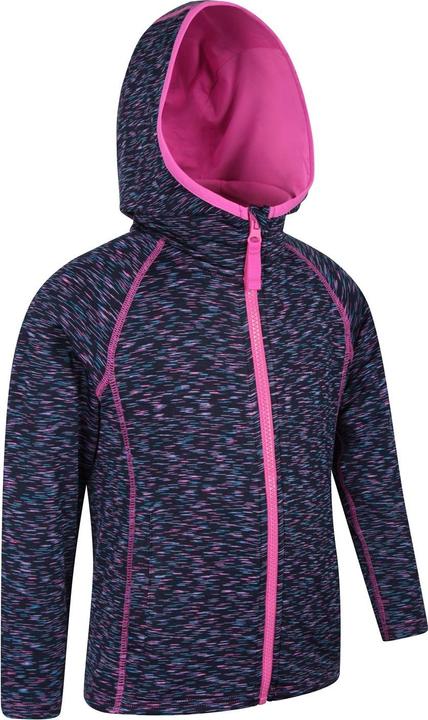 Immagine prodotto Mountain Warehouse Kayleigh II Felpa con Cappuccio e Zip Intera Strisce Bambini (104)