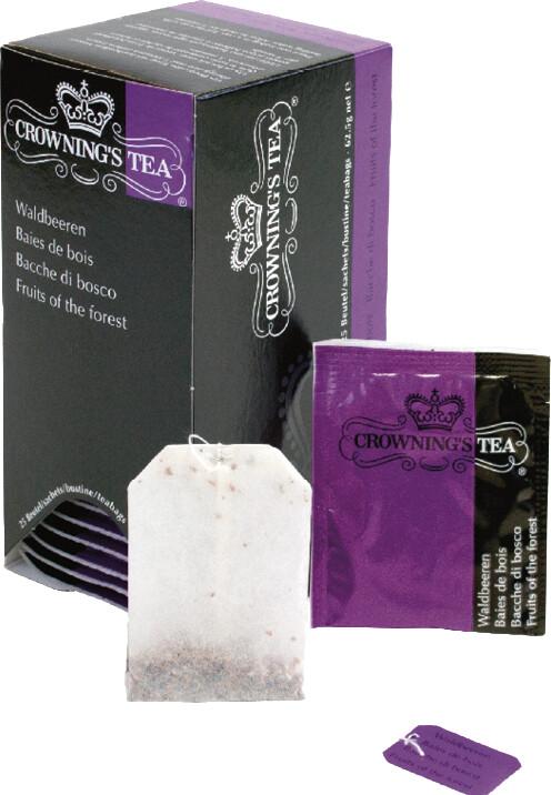 Produktbild Crowning's Tea Waldbeeren (62.50 g)