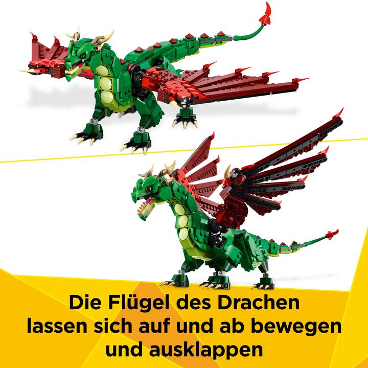 Produktbild LEGO Grüner Drache (31161, LEGO Creator Expert)