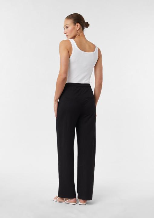 Actual product image Comma Hose Lockere Hose aus Viskosemix mit Wide Leg (48)