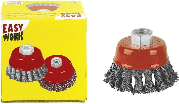 Actual product image Easy Work Cup brush for angle grinder