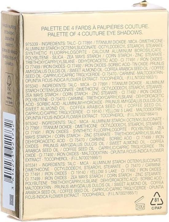 Actual product image Yves Saint Laurent Couture Mini Clutch 600 Spontini Lilies (600 Spontini Lilies)