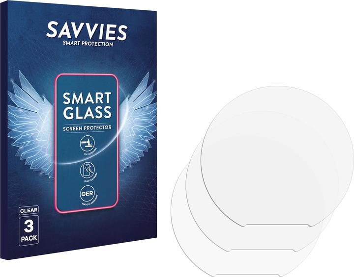 Image du produit Savvies 3x Smart Glass – Hybrid Glass Protection écran verre 9H pour Casio G-Shock GW-9500