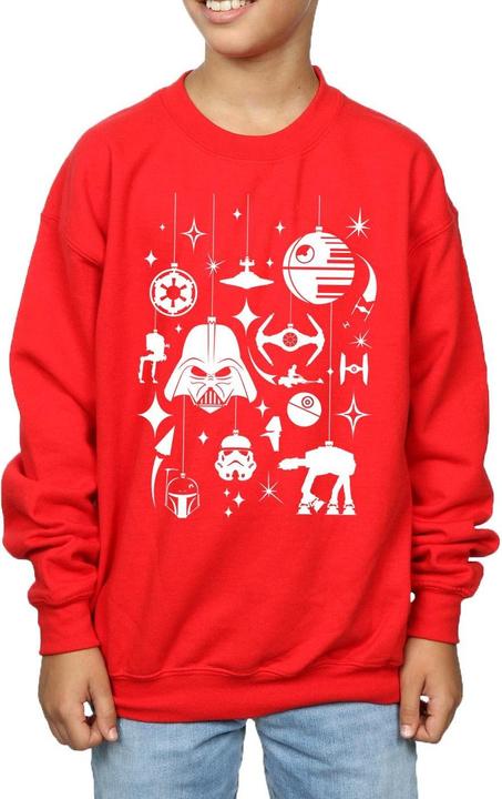 Actual product image Star Wars Boys Christmas Decorations Sweatshirt (152, 158)
