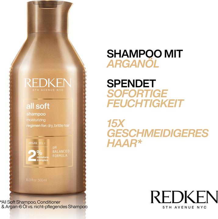Immagine prodotto Redken Tutti i Soft (Shampoo liquido, 500 ml)