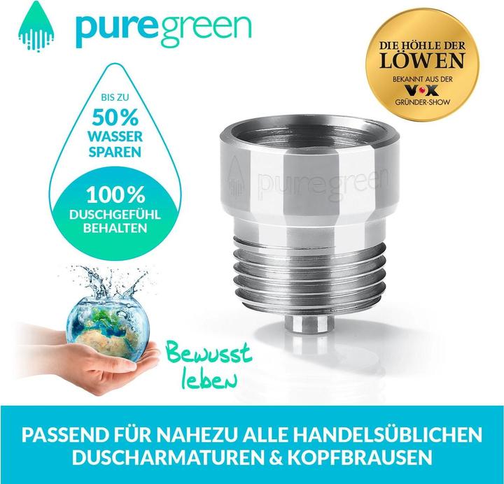 Image du produit Puregreen Economiseur d'eau de douche