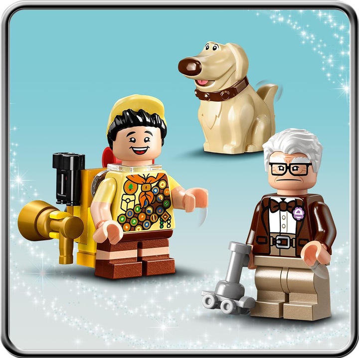 Actual product image LEGO Carl's house from "Upstairs (43217, LEGO Disney)
