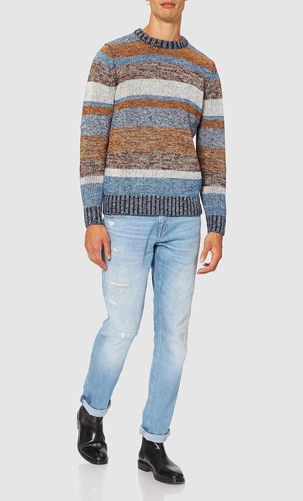 Produktbild RVLT Mens 6539 Sweater, Blauw, XL (XL)