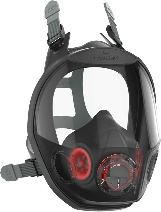Actual product image Force10 Typhoon Full Face Mask with Panoramic Visor and Press To Check Compatibility