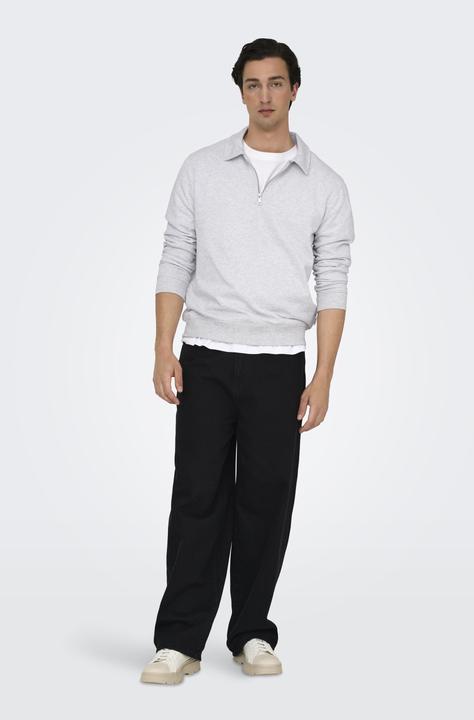 Image du produit Only & Sons Onsdavid Reg Half Zip Sweat (L)