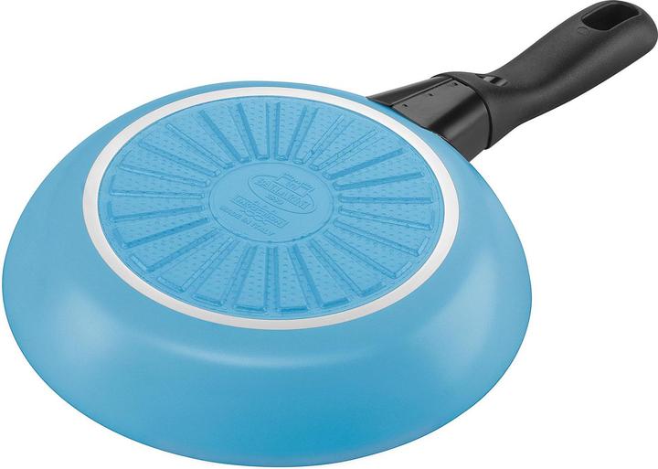 Productafbeelding Ballarini Caprera Koekenpan 1 Greep Blauw (24 cm, Koekenpan, Aluminium)