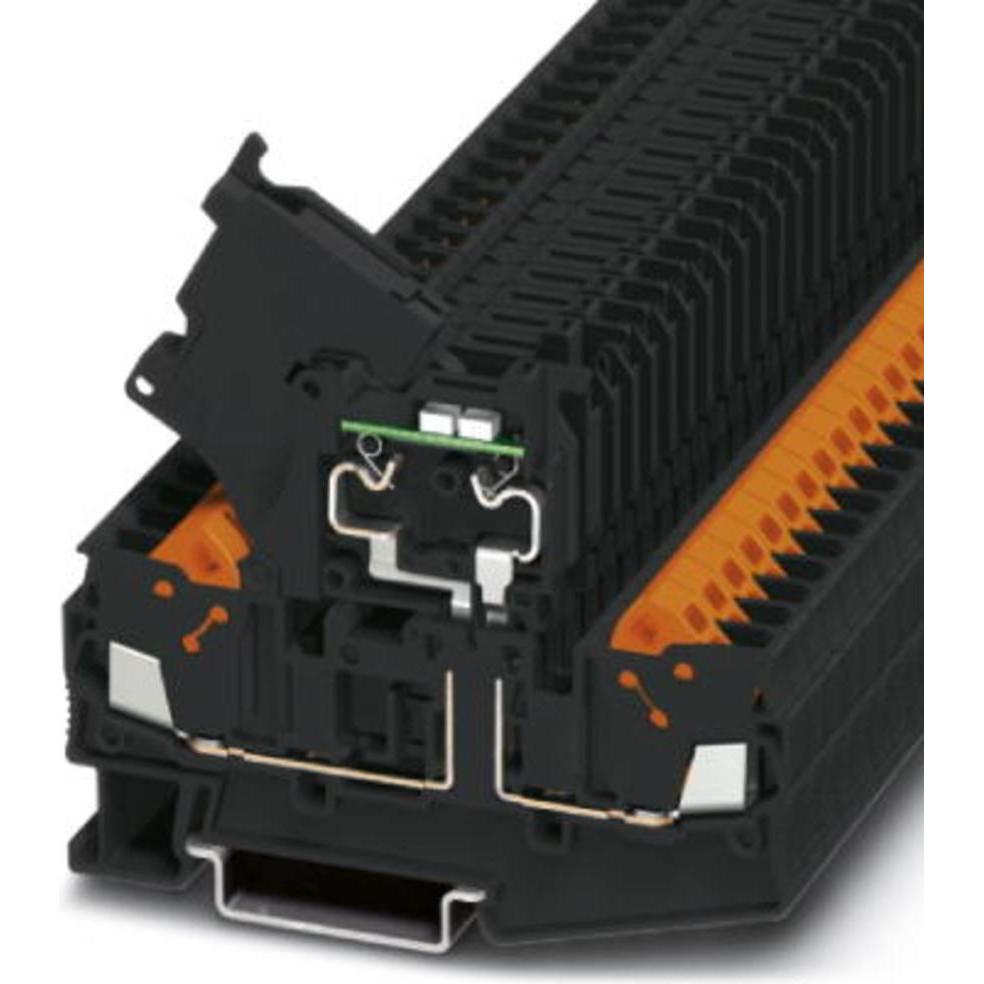 Phoenix Contact QTC 2.5-HESILED 24 (5X20), Cavo + Spina elettrica, Nero