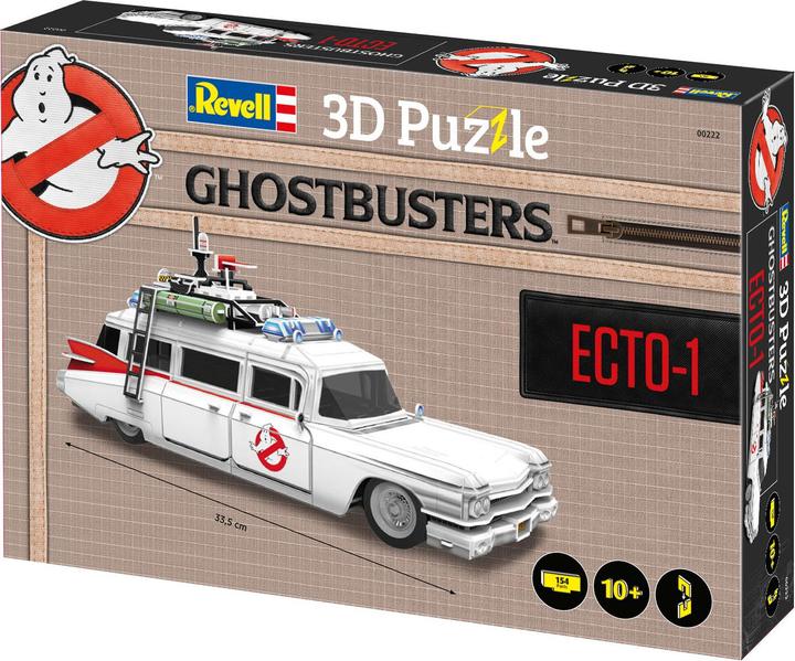 Actual product image Revell Ghostbusters Ecto-1 (120 pieces)